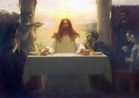 Pascal-Adolphe-Jean Dagnan-Bouveret - Christ and the Disciples at Emmaus